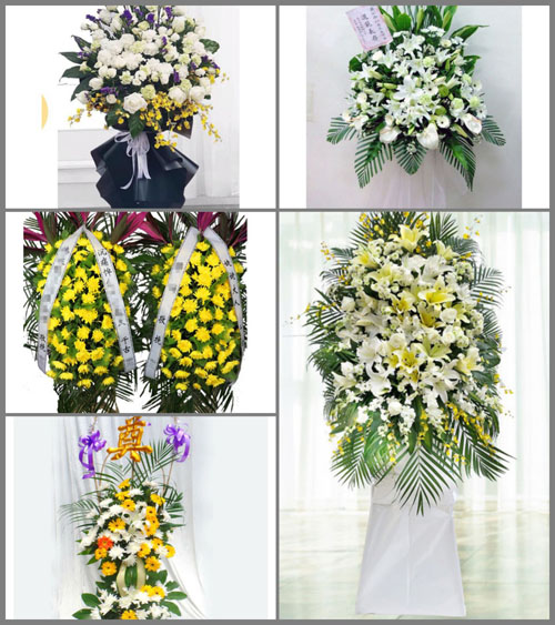 黑龙江齐齐哈尔铁锋区龙华街道白事花篮预定